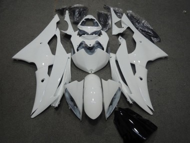 R6 2008-2016 Motorrad Verkleidung & Plastik - Weiß