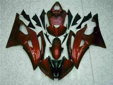R6 2008-2016 Motorrad Verkleidung - Rot