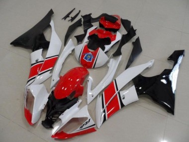 R6 2008-2016 Motorrad Verkleidung - Rot Weiß Schwarz