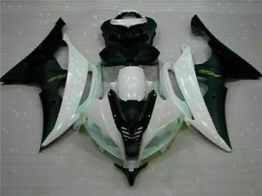 R6 2008-2016 Motorrad Verkleidungen & Plastik - Weiß Schwarz