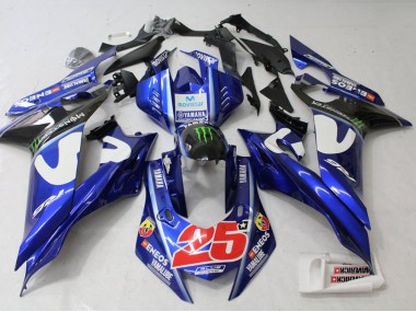 R6 2017-2023 Motorrad Verkleidungen - Movistar