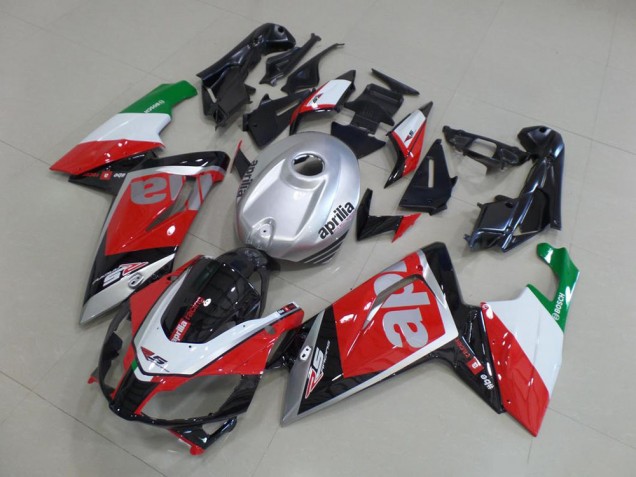 RS 125 2006-2011 Motorrad Verkleidungen - Rot Weiß Schwarz RS 125 2006-2011 Motorrad Verkleidungen - Rot Weiß Schwarz