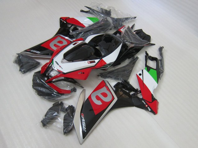 RSV4 2009-2015 Motorrad Vollverkleidung - Schwarz Rot RSV4 2009-2015 Motorrad Vollverkleidung - Schwarz Rot