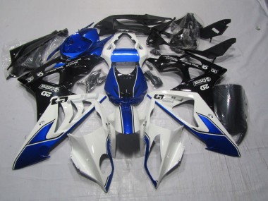 S1000RR 2009-2014 Motorrad Verkleidungen - Blau Weiß