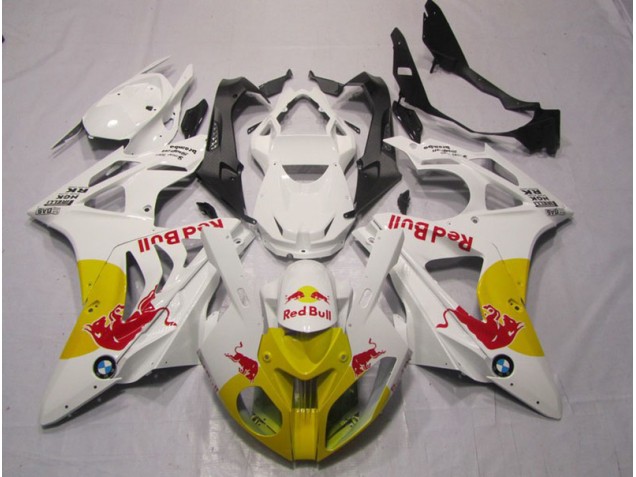 S1000RR 2009-2014 Motorrad Verkleidungen - Gelb Weiß Red Bull S1000RR 2009-2014 Motorrad Verkleidungen - Gelb Weiß Red Bull