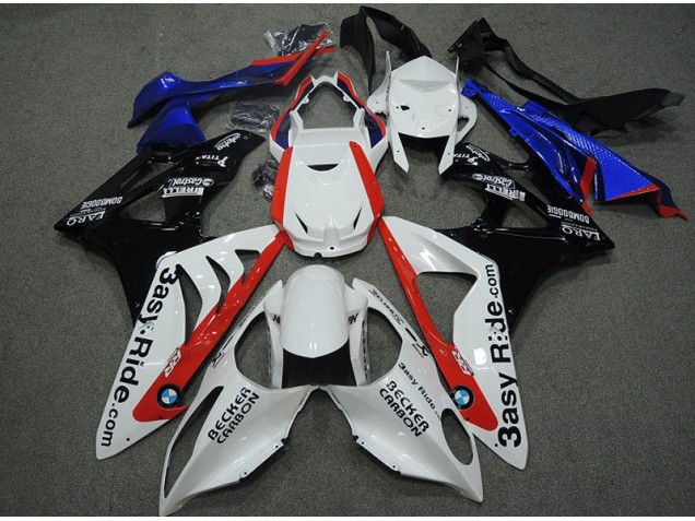 S1000RR 2009-2014 Motorrad Verkleidungen - Weiß Blau Rot S1000RR 2009-2014 Motorrad Verkleidungen - Weiß Blau Rot