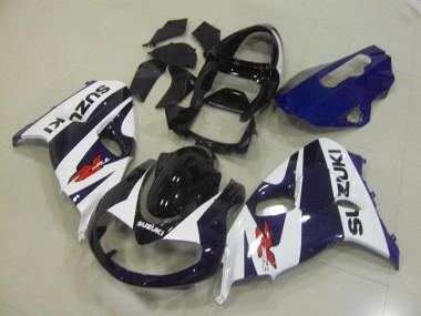 TL1000R 1998-2003 Motorrad Verkleidungen - Blau Weiß
