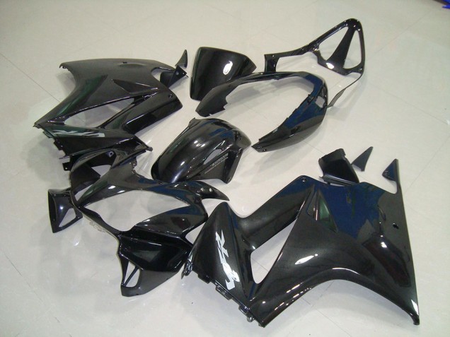 VFR 800 2002-2013 Motorrad Verkleidungen - Matt Schwarz VFR 800 2002-2013 Motorrad Verkleidungen - Matt Schwarz