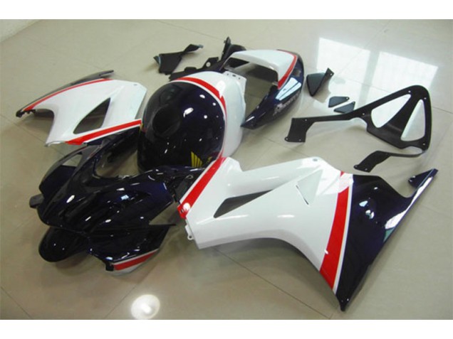 VFR 800 2002-2013 Motorrad Verkleidungen - Weiß Blau VFR 800 2002-2013 Motorrad Verkleidungen - Weiß Blau