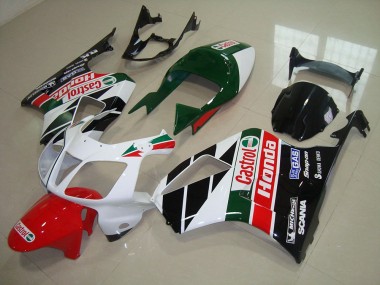 VTR 1000 2000-2006 Motorrad Verkleidung - Castrol