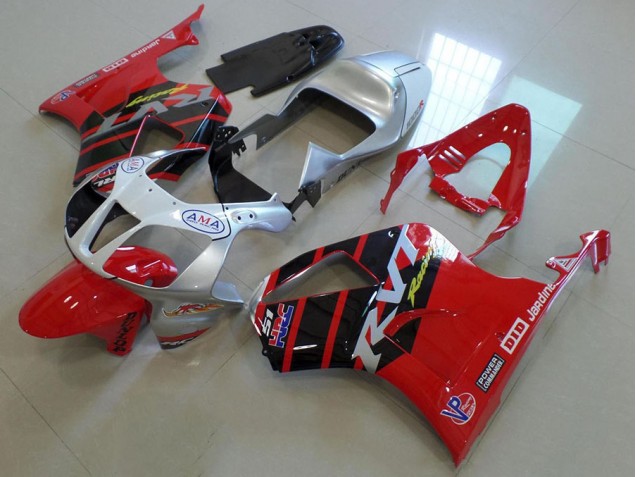 VTR 1000 2000-2006 Motorrad Verkleidungen - Rot Silber VTR 1000 2000-2006 Motorrad Verkleidungen - Rot Silber