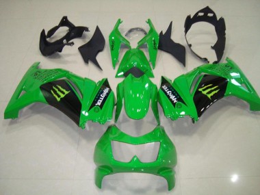 ZX 250R 2008-2012 Motorrad Verkleidungen - Grünes Monster