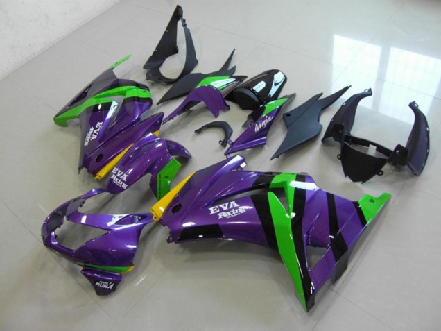 ZX 250R 2008-2012 Motorrad Verkleidungen - Lila EVA Rennen ZX 250R 2008-2012 Motorrad Verkleidungen - Lila EVA Rennen