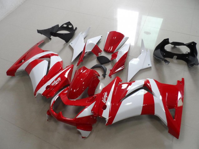 ZX 250R 2008-2012 Motorrad Verkleidungen - Rot Weiß ZX 250R 2008-2012 Motorrad Verkleidungen - Rot Weiß