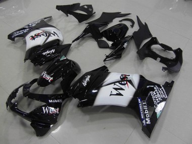 ZX 250R 2008-2012 Motorrad Verkleidungen - Schwarz West