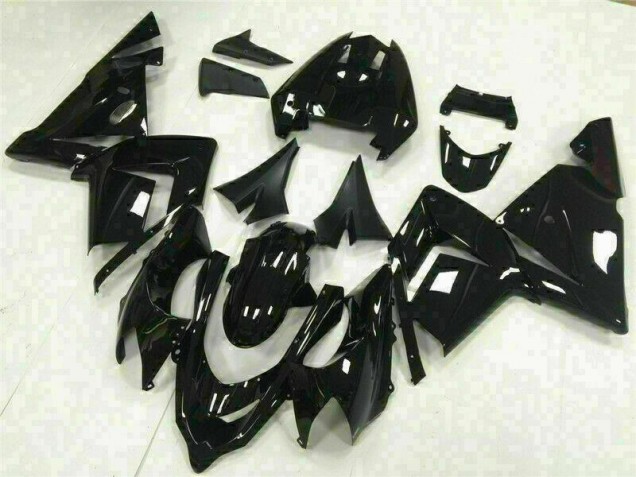 ZX10R 2003-2005 Motorrad Verkleidungen - Glänzend Schwarz ZX10R 2003-2005 Motorrad Verkleidungen - Glänzend Schwarz