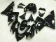 ZX10R 2003-2005 Motorrad Verkleidungen - Glänzend Schwarz ZX10R 2003-2005 Motorrad Verkleidungen - Glänzend Schwarz