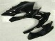 ZX10R 2003-2005 Motorrad Verkleidungen - Glänzend Schwarz ZX10R 2003-2005 Motorrad Verkleidungen - Glänzend Schwarz