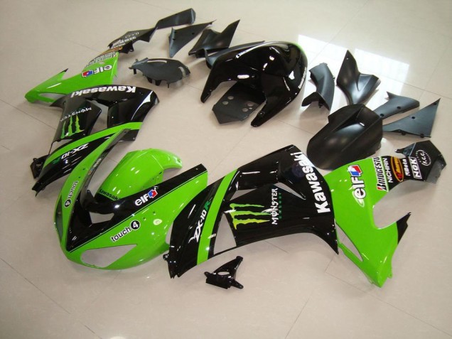 ZX10R 2006-2007 Motorrad Verkleidung - Grünes Monster ZX10R 2006-2007 Motorrad Verkleidung - Grünes Monster