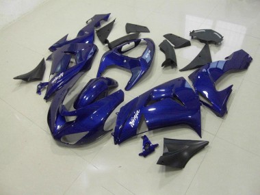 ZX10R 2006-2007 Motorrad Verkleidungen - Dunkel blau