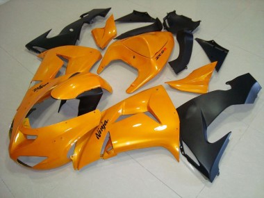 ZX10R 2006-2007 Motorrad Verkleidungen - Orange