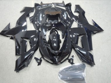 ZX10R 2006-2007 Motorrad Verkleidungen - Schwarz