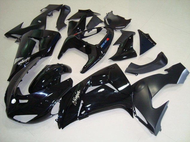 ZX10R 2006-2007 Motorrad Verkleidungen - Schwarz Matt Schwarz ZX10R 2006-2007 Motorrad Verkleidungen - Schwarz Matt Schwarz