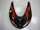 ZX10R 2006-2007 Motorrad Verkleidungen - Schwarz Rot ZX10R 2006-2007 Motorrad Verkleidungen - Schwarz Rot
