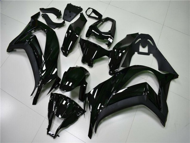 ZX10R 2011-2015 Motorrad Verkleidungen - Glänzend Schwarz