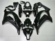 ZX10R 2011-2015 Motorrad Verkleidungen - Glänzend Schwarz
