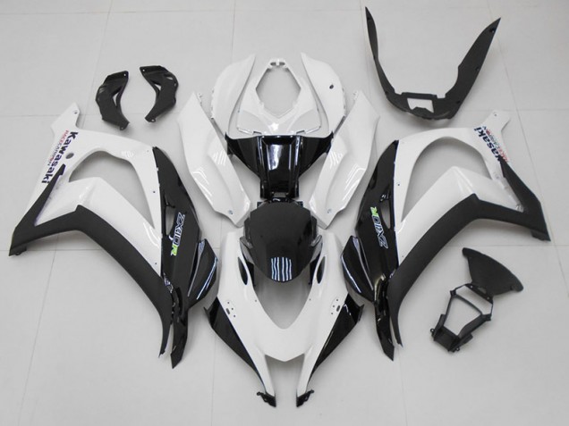 ZX10R 2016-2019 Motorrad Verkleidungen - Weiß Schwarz ZX10R 2016-2019 Motorrad Verkleidungen - Weiß Schwarz