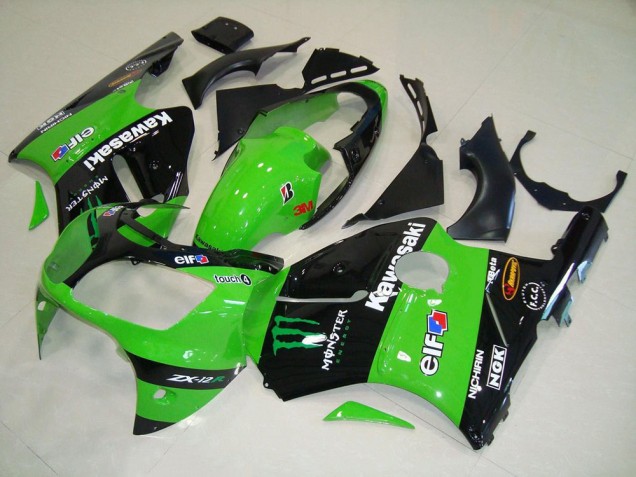 ZX12R 2000-2001 Motorrad Verkleidungen - Grünes Monster ZX12R 2000-2001 Motorrad Verkleidungen - Grünes Monster