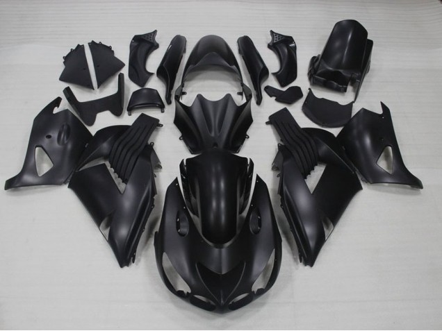 ZX14R ZZR 1400 2006-2011 Motorrad Verkleidung - Matt Schwarz ZX14R ZZR 1400 2006-2011 Motorrad Verkleidung - Matt Schwarz