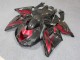 ZX14R ZZR 1400 2006-2011 Motorrad Verkleidung - Schwarz Rot ZX14R ZZR 1400 2006-2011 Motorrad Verkleidung - Schwarz Rot
