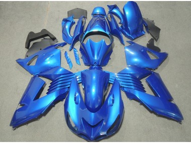 ZX14R ZZR 1400 2006-2011 Motorrad Verkleidungen - Blau