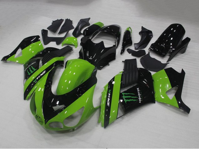 ZX14R ZZR 1400 2006-2011 Motorrad Verkleidungen - Grünes Monster ZX14R ZZR 1400 2006-2011 Motorrad Verkleidungen - Grünes Monster