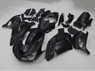 ZX14R ZZR 1400 2006-2011 Motorrad Verkleidungen - Matt Schwarz