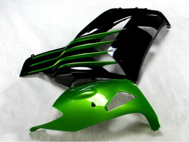 ZX14R ZZR 1400 2012-2021 Motorrad Verkleidung - Schwarz Grün ZX14R ZZR 1400 2012-2021 Motorrad Verkleidung - Schwarz Grün