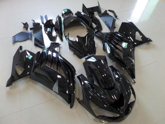 ZX14R ZZR 1400 2012-2021 Motorrad Verkleidungen - Glänzend Schwarz ZX14R ZZR 1400 2012-2021 Motorrad Verkleidungen - Glänzend Schwarz