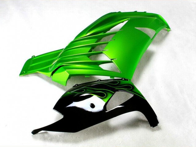 ZX14R ZZR 1400 2012-2021 Motorrad Verkleidungen - Grün Schwarz ZX14R ZZR 1400 2012-2021 Motorrad Verkleidungen - Grün Schwarz