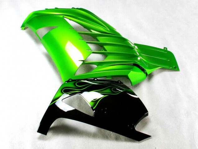 ZX14R ZZR 1400 2012-2021 Motorrad Verkleidungen - Grün Schwarz ZX14R ZZR 1400 2012-2021 Motorrad Verkleidungen - Grün Schwarz