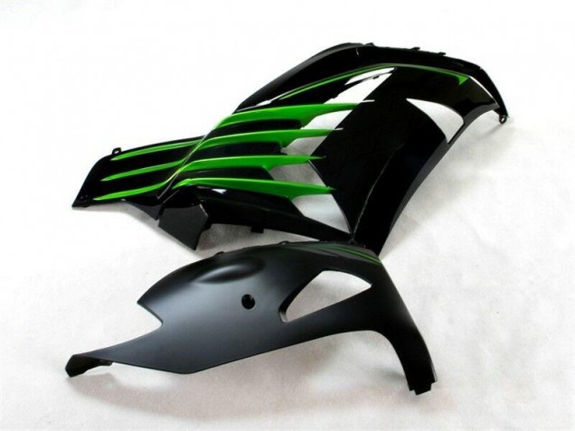 ZX14R ZZR 1400 2012-2021 Motorrad Verkleidungen - Schwarz Grün ZX14R ZZR 1400 2012-2021 Motorrad Verkleidungen - Schwarz Grün