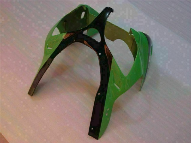 ZX6R 2000-2002 Motorrad VollVerkleidungen & Plastik - Grün Schwarz ZX6R 2000-2002 Motorrad VollVerkleidungen & Plastik - Grün Schwarz