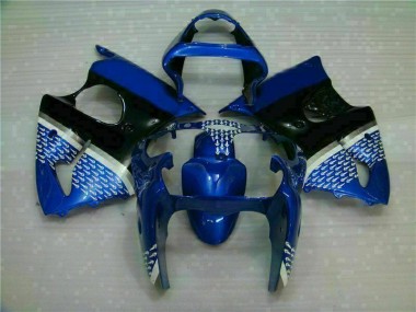 ZX6R 2000-2002 Motorrad Vollverkleidung - Blau