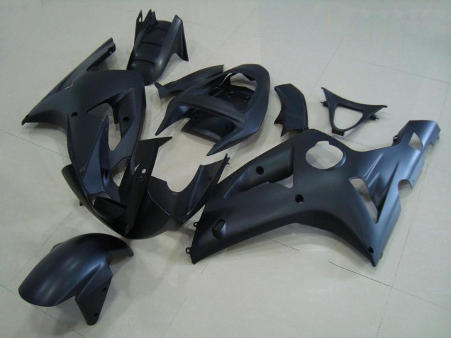 ZX6R 2003-2004 Motorrad Verkleidung - Matt Schwarz ZX6R 2003-2004 Motorrad Verkleidung - Matt Schwarz