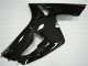 ZX6R 2003-2004 Motorrad Verkleidungen - Glänzend Schwarz