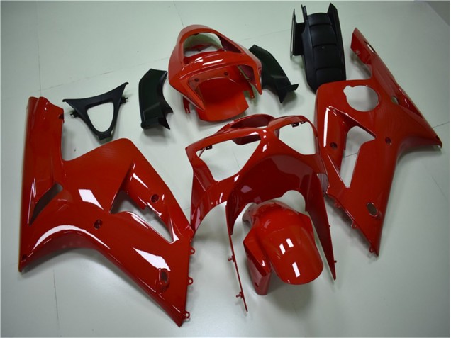 ZX6R 2003-2004 Motorrad Verkleidungen - Rot ZX6R 2003-2004 Motorrad Verkleidungen - Rot