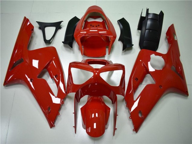 ZX6R 2003-2004 Motorrad Verkleidungen - Rot ZX6R 2003-2004 Motorrad Verkleidungen - Rot