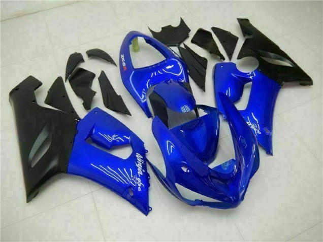 ZX6R 2005-2006 Motorrad Verkleidung - Blau ZX6R 2005-2006 Motorrad Verkleidung - Blau