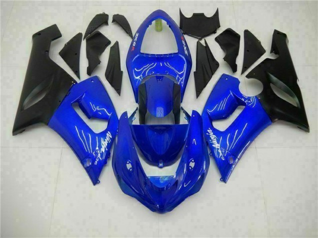 ZX6R 2005-2006 Motorrad Verkleidung - Blau ZX6R 2005-2006 Motorrad Verkleidung - Blau